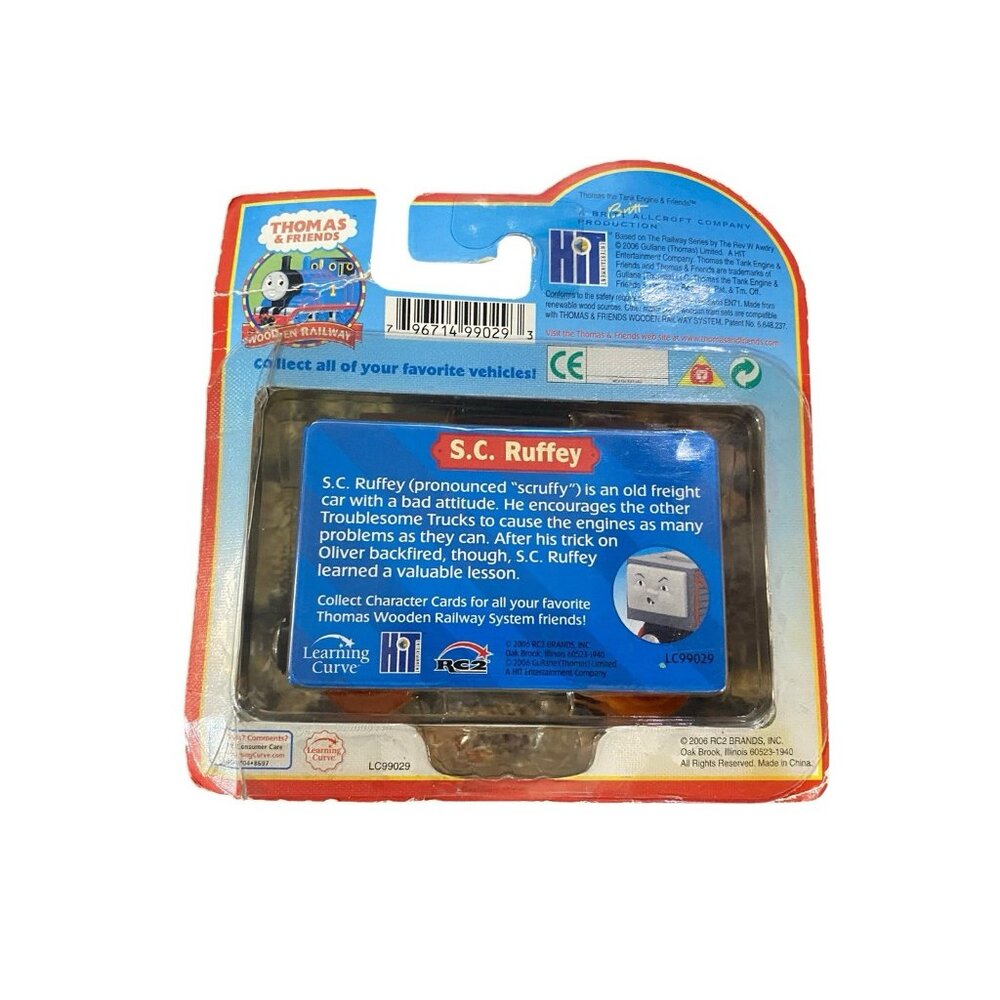 Thomas & Friends Wooden Railway S.C. Ruffey Freight Car 2006 Limited Edition New - Picture 2 of 4